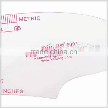 Metric / Inch Scales Vary Form Curve Ruler Soft Plastic Garment Curve Rule Made by Kearing # 6301 photo-5