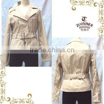 Fashoin bonded cotton jacket for woman