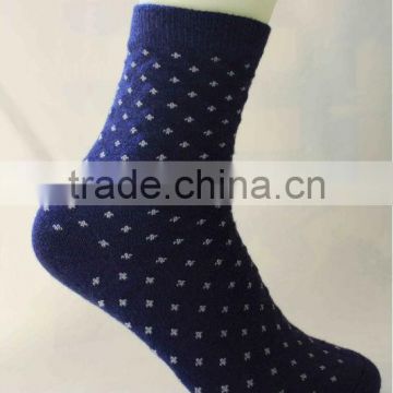 men little snow rabbit wool winter socks