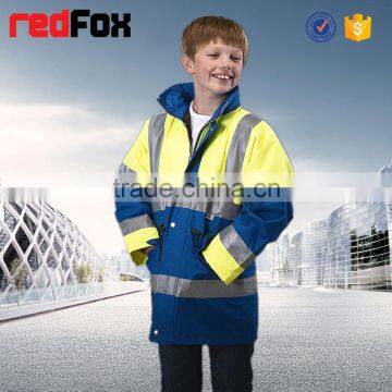 Children high visi bility 2-Tone Safety reflector jacket