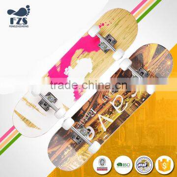 HSJ243 One Piece on Sale Double Plate Skateboard Four Wheels Evolve Skateboard photo-2