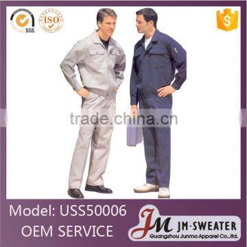 Custom High Quality Knitted Unisex Safety Overalls Used Workwear Factory