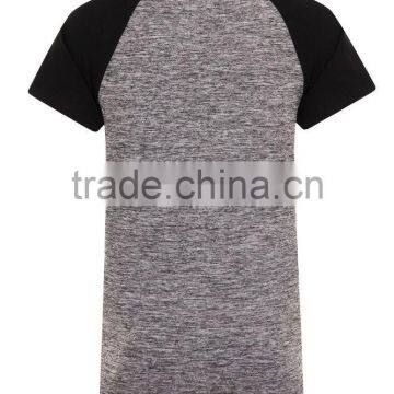Tri Blend Fitness t Shirts for Men, Custom Gym T-shirt, High Quality Slub Slim Fit t Shirt photo-4