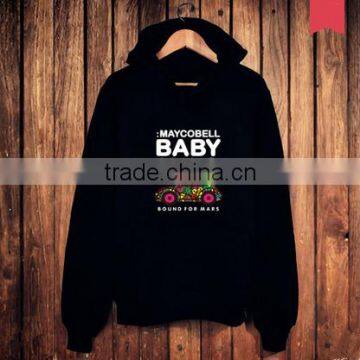 Custom 100% Polyester Printing Pullover Hoodie With Own Logo photo-4