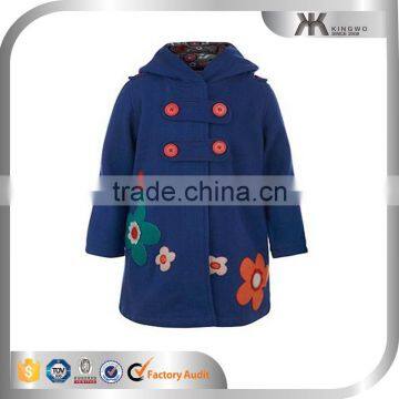 Custom Long Winter Coat For Kids/Kids Wool Coat Wholesale/Kids Clothing Manufacture In China photo-3