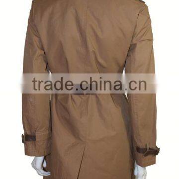 2016 Ladies Fashion Ladies Trench Coats Long Trench Summer Coat With Belt Lady Style photo-4