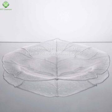 Пластинка стекла в форме листа для гостиниц и ресторанов в наличии photo-2