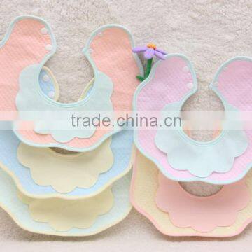 S33349W Baby Bibs Girls Towel Fancy Petal Bandana Bibs Newborn Baby Bib photo-4