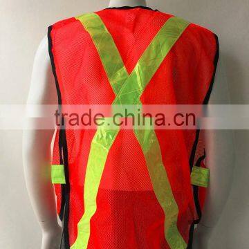 Safety Traffic hi Visibility Reflective Safety Vest With PVC Tapes photo-2
