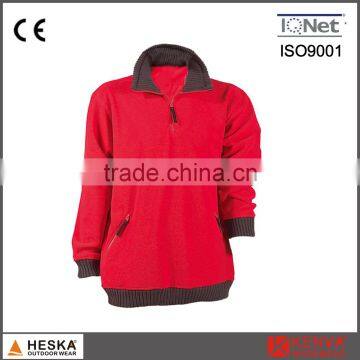 Industrial Rib Collar 1/4zipper Mens Thick Warm Jacket photo-3
