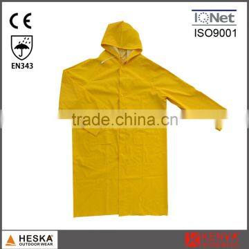 PVC polyester rain waterproof coat rain cover