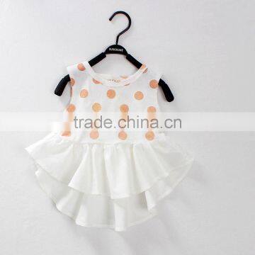 Wholesale Summer Cotton Printing Baby Girl Shirt Dress photo-2