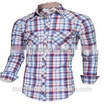 2016 New Wholesale 2ply 100% Cotton Custom Mens Casual Dress Shirts photo-5