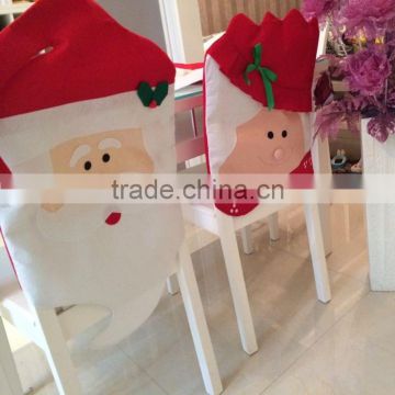 Hot Sale Christmas Decoration Santa Claus Chair Cover Home Goods