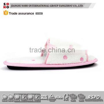 2017 Cheap Hotel Slipper Velvet Wholesale Home Use Guest Hotel Slipper photo-2