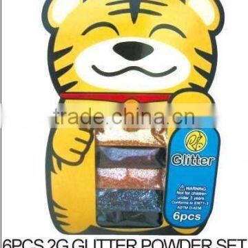 6 PCS 2G GLITTER POWDER photo-5