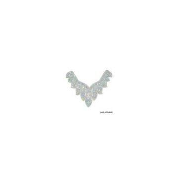 Sell Spangle Embroidered Organza Applique