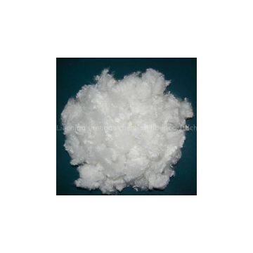 15d*32mm HCS Bleached Recycled Polyester Staple Fiber (PSF) Manufactures China photo-2