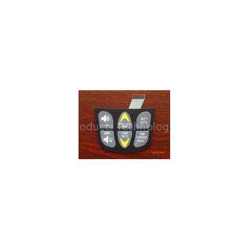 PCB Embossed Membrane keyboard Switch , transparent membrane switch