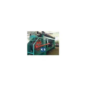 100x120mm 3200mm Width Heavily Galvanized And Zinc Gabion Netting Machine