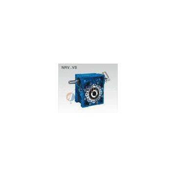 Aluminum Alloy Worm Gear Gearbox NRV for Food Stuff , hollow shaft gearbox