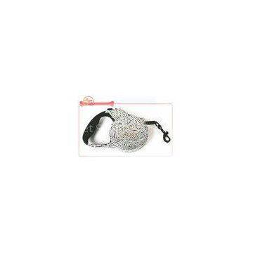 Super Stylish Rhinestone Retractable Dog Leash