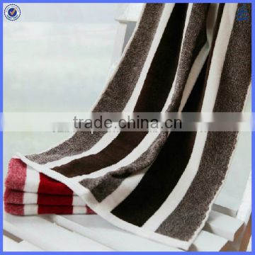 high end towel factory/stripe towelling fabrics