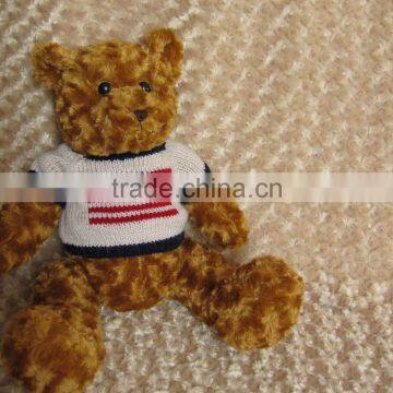 100% Polyester PV Plush Fabric/Toy fabric