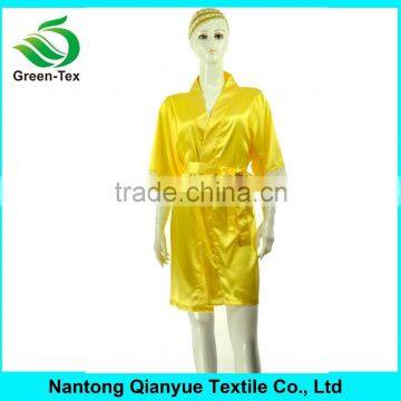 Custom Silk Satin Women Bridal Kimono Lace Robes photo-6