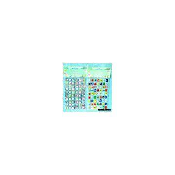 Epoxy Alphabet Stickers,Letter Stickers