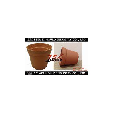 Round Flower Pot Plastic Injection Mould