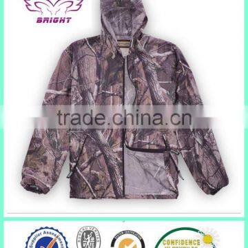 OEM outdoor softshell realtree hunting jacket windproof men's sports jacket