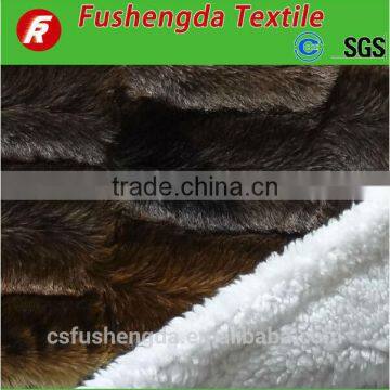 China Factory Custom 2 Layer Polar Fleece Animal Printed Sherpa Fleece Blanket photo-6