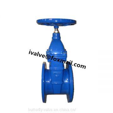 Rubber Seal Non Rising Stem Gate Valve