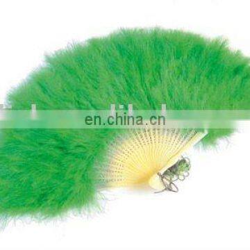 promotion gift Party green feather fan MW-0081