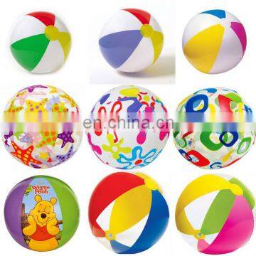 ICTI Approved SGS EN71 and 6P PVC Material Promotion Beach and Pool Toys inflatable transparent beach ball