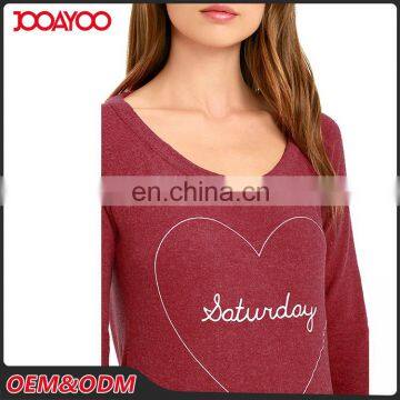 Wholesale New Fashion Style Backless Ladies Shirts Sweat Long Sleeve Casual Woman Shirt photo-5