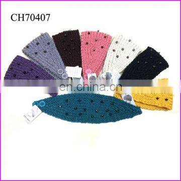 2014 HOT SALE winter crochet headband fashion women knit headband