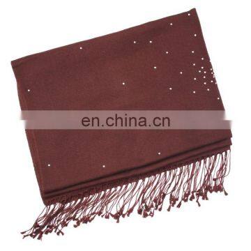 Silk Pashmina Wool Shawls With Crystal 2016 photo-3