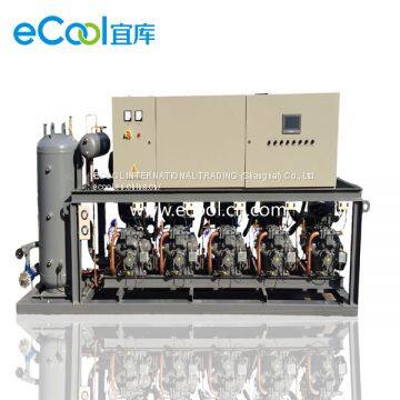 Low-Temperature Piston Type Multi-Compressor Unit