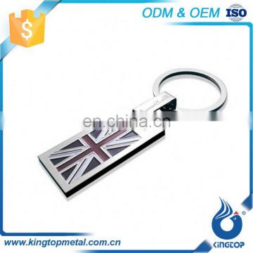 Custom Logo Decorate Building Metal Ladder Evolving Key Holder 3D Keychain Zinc Alloy