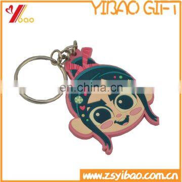 2017 Wholesale Silicon Keychain/ Custom Soft PVC Keychain