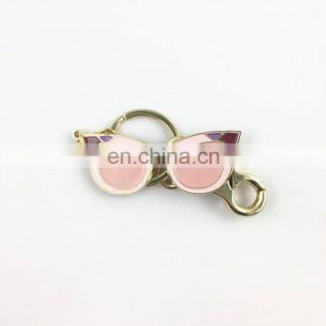 Sun Glassess Design Keychain,customized Key Ring,2018 New Key Chain photo-5