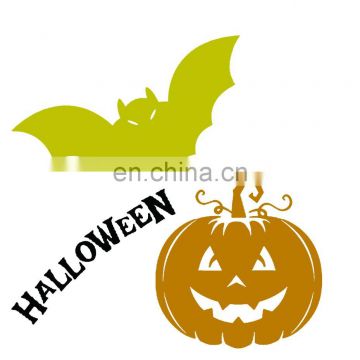 Halloween decorative vinyl material for window sticker