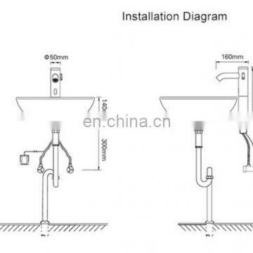 New Arrival Customizing Copper Sensor Automatic Bathroom Faucet photo-4