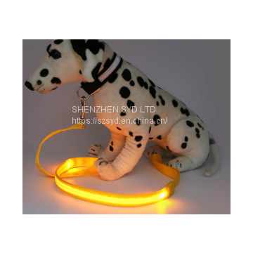 Pet leash dog LED Collar light