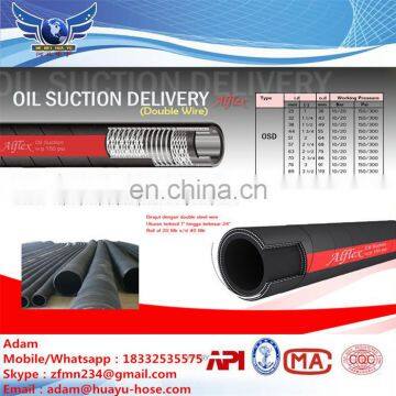 cement hose of oil drilling industry for cement discharge or suction rotary hose