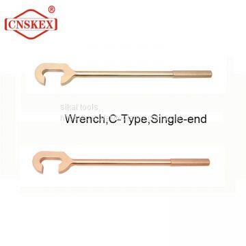 wrench,C-Type Single-end nonsparking tools Al-cu