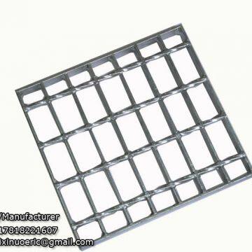 Hot dip galvanized steel grating rain water grate