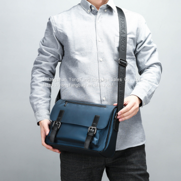 New Men's Business Shoulder Bag Waterproof Korean Version of Nylon Cloth Bag photo-5